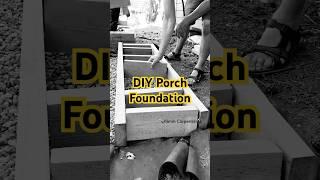 DIY Porch Foundation with Only a Nail Gun