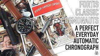 The Perfect Everyday Automatic Chronograph? - Fortis Classic Cosmonauts Ceramic PM Review