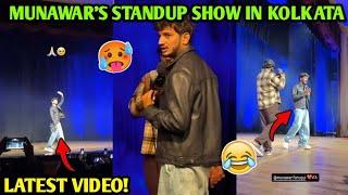 Munawar Faruqui's Standup Comedy Show in Kolkata Today 