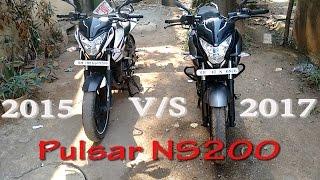 2017 Bajaj Pulsar NS200 | Whats's new? Comparison with old one