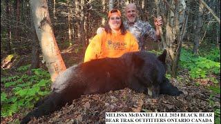 CROSSBOW BLACK BEAR by Melissa McDaniel in Ontario Canada at Bear Trak Outfitters Corey Hayward