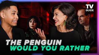 The Penguin Stars Play Would You Rather | Rhenzy Feliz, Shohreh Aghdashloo