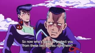 【HD】ジョジョ: Josuke Teaches Shigechi A Painful Lesson In Sharing