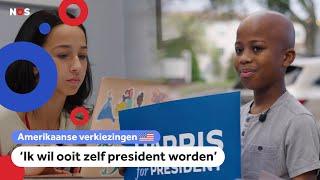 Verkiezingen VS: Karsyn is voor Trump en Mosi voor Harris