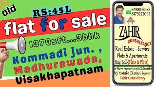-542 || low budget 3bhk old flat for sale  Madhurawada|| flat for sale Vizag|| Zahir consultancy||