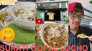 Surati Locho Special Food \ Kalpesh Kalsariya \ Travel Titans Vlog