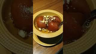 enjoyed it..... #gulabjamun love #peshawari #itcnarmada #itchotels #foodie #foodlover #sweettooth