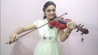 TWISHA VYAS-  Pehla Pehla Pyar hai song on Violin & Mendolin