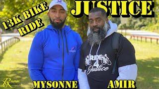 15 Mile Bike Ride 4 JUSTICE With Amir & Mysonne | Team RipRight