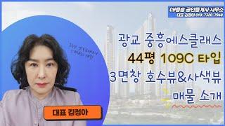 광교중흥에스클래스  44평 109C  3면창 매물소개