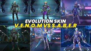 EVOLUTION S.A.B.E.R VS V.E.N.O.M skin Mobile Legends Bang Bang Ultra HD