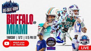 BIG BLUE KREW SPORTS NETWORK PRESENTS: BILLS VS DOLPHINS LIVE TNF