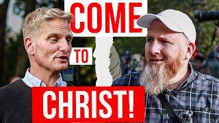 He Invites a MUSLIM To Christianity - But Didn't Expect this Response..