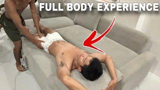 ASMR Experience a Full Body Massage | After a heavy workout |