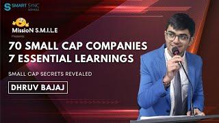 70 Small Cap Companies - 7 Essential Leanings  | Smart Sync Services #investing #compounding