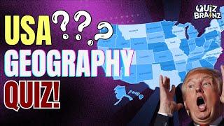 USA Geography Trivia QUIZ | 30 Questions