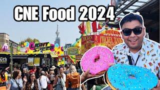 Canadian National Exhibition (CNE) Food for 2024 - Giant Donuts & Samosas, Pickled Oreos and more!