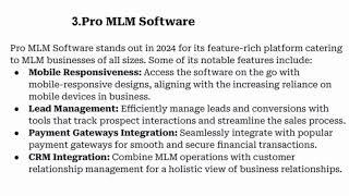 Top 5 MLM Software Companies in 2024