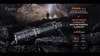 Fenix PD40R V3.0 - LED-Taschenlampe - 3000 Lumen