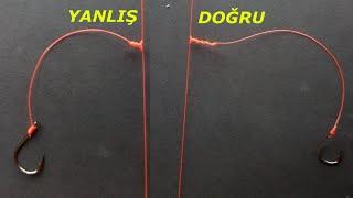 DOLAŞMAYAN T+SPİRAL DÜĞÜMLÜ KÖSTEK  WITH NON-CIRCULATORY T+SPIRAL KNOTS  Balık Avı  Ve Teknikleri