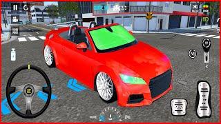 AUDİ Direksiyonlu araba park etme oyunu 3D (YENİ) #35 Car Parking 3D Online | Android Gameplay 4K