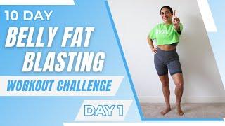 10-Day Belly Fat Blasting Workout Challenge - Day 1 | Core Workout