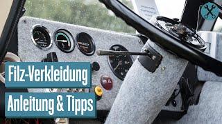 Filz im DIY-Camper: Materialkunde, Vor- und Nachteile & Anwendung