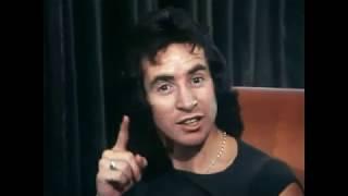 ACDC Bon Scott -  Interviews and funny moments with ACDC | classic late 70s/1980 footage   