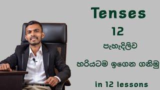 English Tenses 12  / ඉංග්‍රීසි ව්‍යාකරණ පාඩම් /spoken English  / English Grammar/ essays /