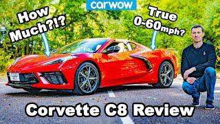 2020 Corvette C8 review: see how quick it is 0-60mph + 1/4mile... And the shocking UK price!