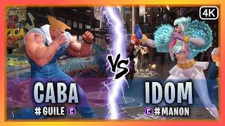 SF6 ▰  Guile (Caba) Vs. Manon (iDom)『Street Fighter 6』