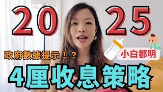 2025年力保收息4厘+的方法變了！ 政府數據配合！老手小白必看 #定期存款 #收息退休 #2025投資趨勢 #收息