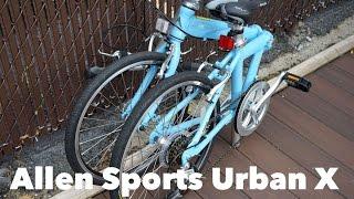 Allen Sports Urban X Folding Bike Review