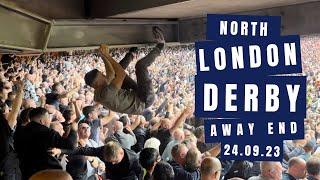 MENTAL NORTH LONDON DERBY AWAY END LIMBS  Arsenal vs Tottenham 24.09.23 손흥민 #spurs #coys