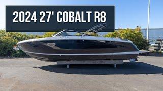 FOR SALE: NEW 2024 27' Cobalt R8 (Stock number: R8077L324)