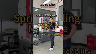 Revolutionary Compression Spring Machine | CNC Spring Coiling Machine | AutolinkCNC #springmachine