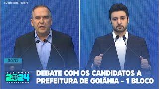 DEBATE COM OS CANDIDATOS A PREFEITURA DE GOIÂNIA - 1 BLOCO