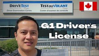 My G1 Driver's License Experience | Buhay Canada