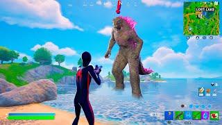 Fortnite GODZILLA BOSS Location Chapter 6 (Mythic Weapons)