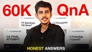 Answering Your Questions - Relationship, CA Journey, Youtube & Future Plans ️ | Episode 5