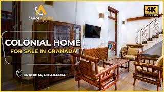  Charming Colonial Home for Sale Near Granada’s Historic Center | Nicaragua Real Estate