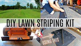 DIY  Lawn Striping Kit | How To Make Stripes In Grass