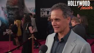 Joe Hartwick Jr Spills Secrets on 'Kingdom of the Planet of the Apes' at Premiere with Owen Teague.