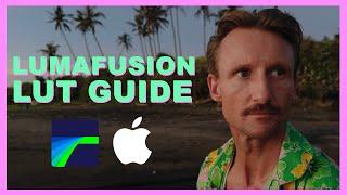 How To Import LUTs Into LumaFusion (iOS) | One LUT for Apple Log Guide