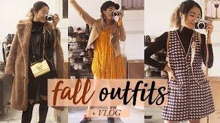 FALL OUTFITS + VLOG: What I Wore This Week