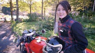 Traveling around Japan by motorcycle. "Hida Takayama" is popular among overseas travelers.