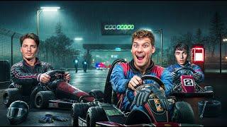 GO-KART PİSTİNDE BİR GECE GEÇİRMEK!