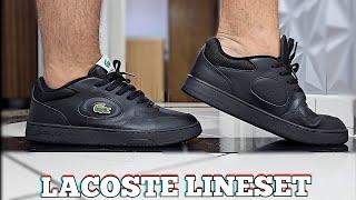 Lacoste Lineset Black Sneaker Review | On Feet | Lacoste Casual