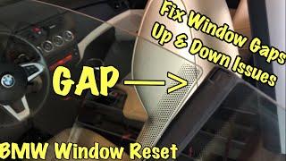 Initialize WINDOW REGULATOR - Reset BMW Power Windows