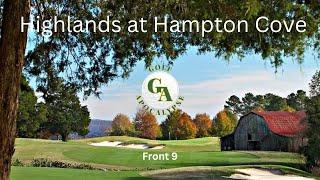 Every Shot for 9 holes at Highlands of Hampton Cove  |  10 Handicapper